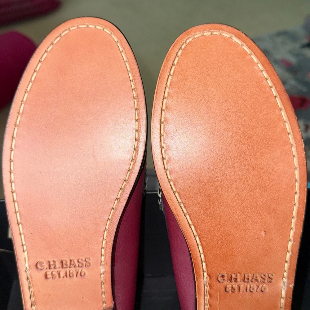 NEW with Box GH BASS WHITNEY LETTERMAN LOAFERS - Picture 13 of 13